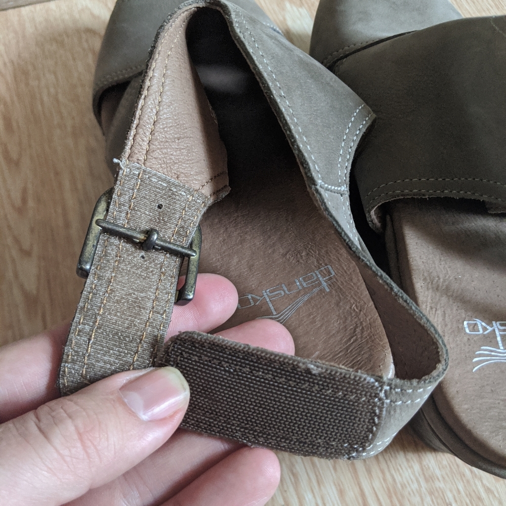 Dansko Vanda open toe sandals sz 40 - Picture 11 of 13